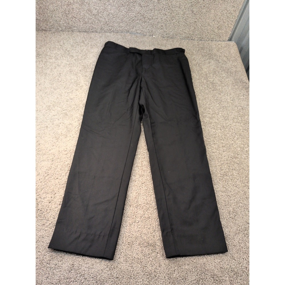 Suitsupply Brescia Tux Black Wool Tuxedo Trousers Vitale Barberis Canonico 32S